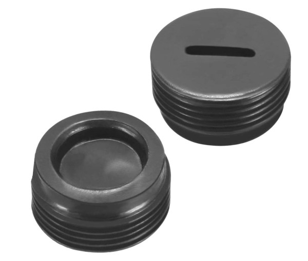 Schraubkappen 10 mm Abdeckkappe Verschluss Halter Schacht für Kohlebürste - PREMIUM (PBC10)