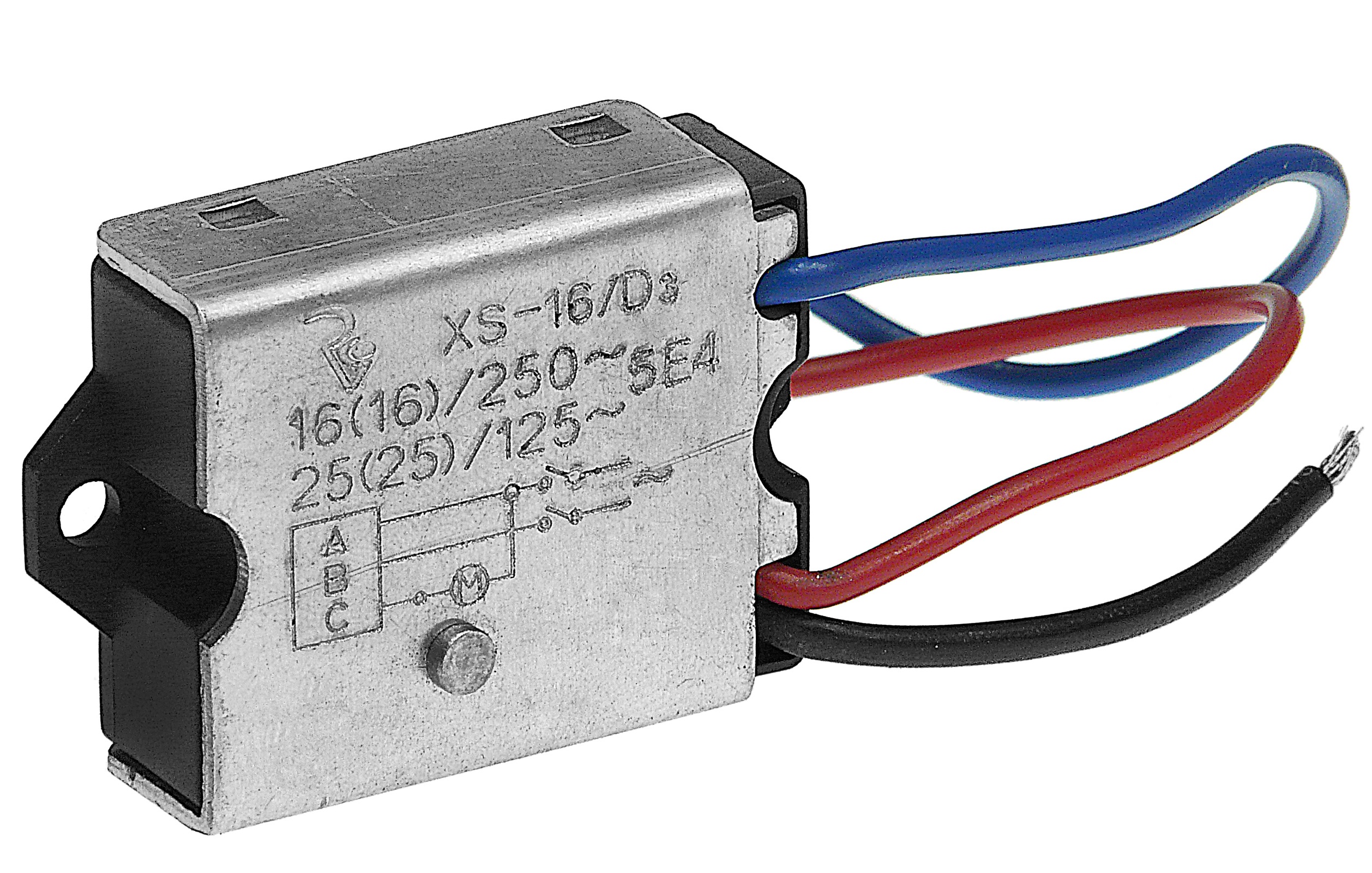 Trade-Shop Anlaufwiderstand / Sanftanlauf / Softstart 16A 230V inkl. 3  Kabel für Maschinen mit bis zu 250V